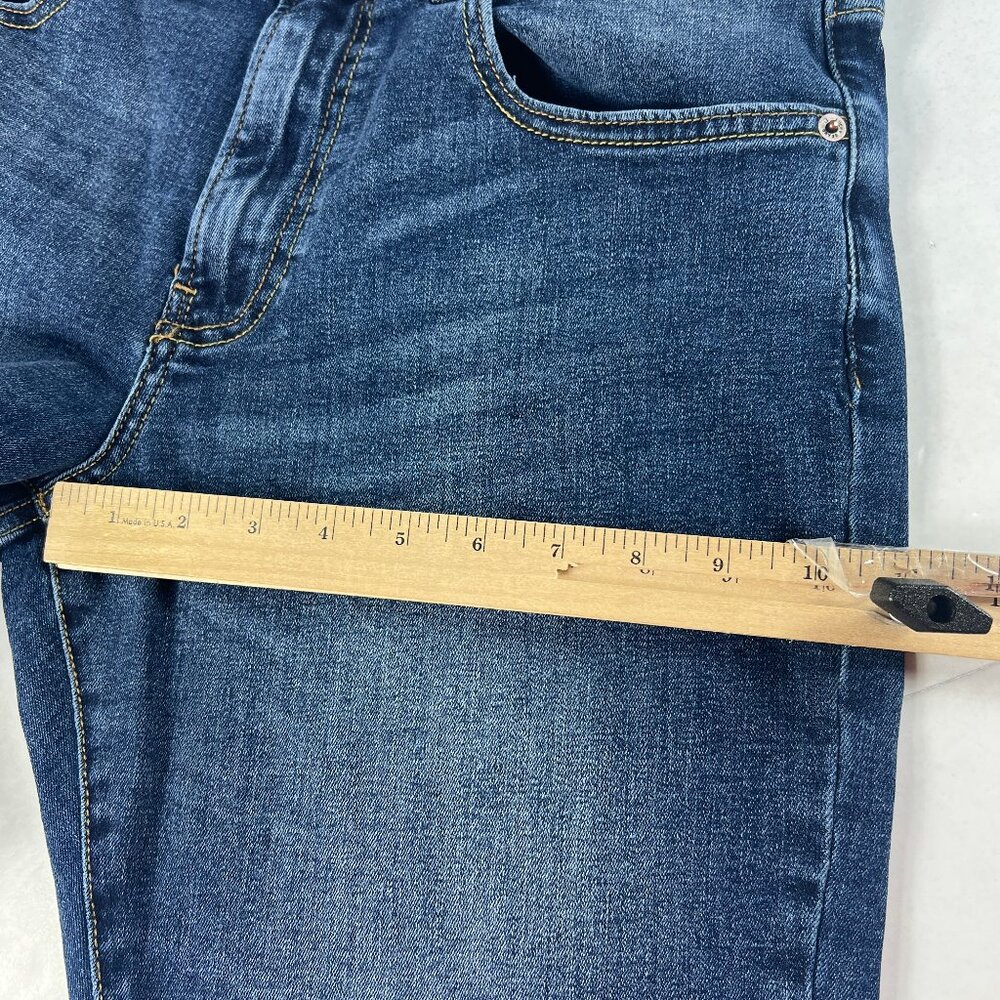 Lucky Brand Jean Men 32x28* 412 Athletic Slim Blue Faded Stretch Denim Tag 32x30 - Picture 14 of 16
